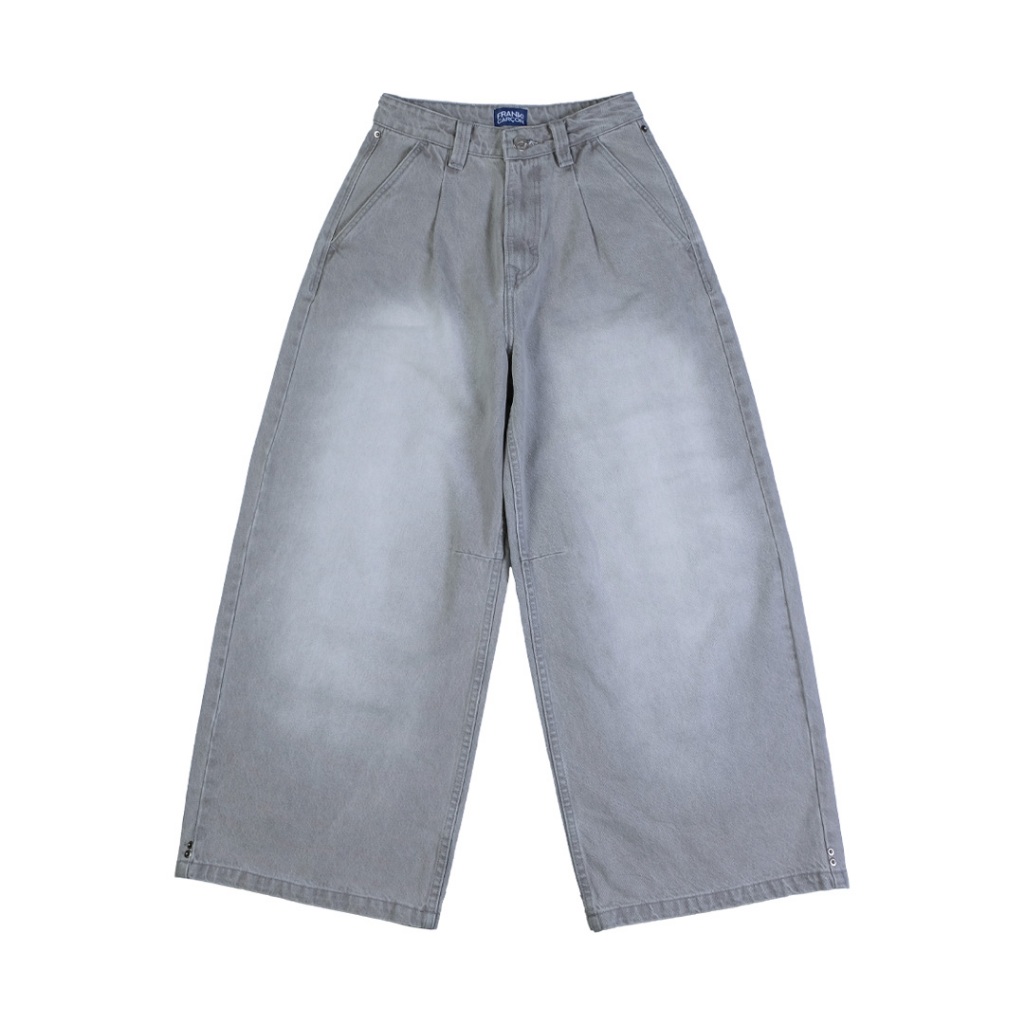 FRANK! Grey Washed Jeans