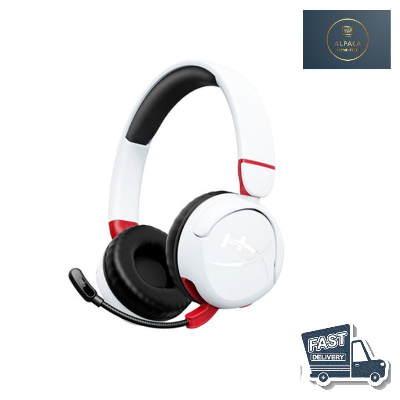 HYPER X HEADSET CLOUD MINI WIRELESS WHITE   (7G8F2AA) สินค้าพร้อมส่ง
