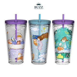 [GIFT] BUZZ ColdTumbler แก้วน้ำ ลายBUZZ Netura / Protien X (คละสี คละแบบ)