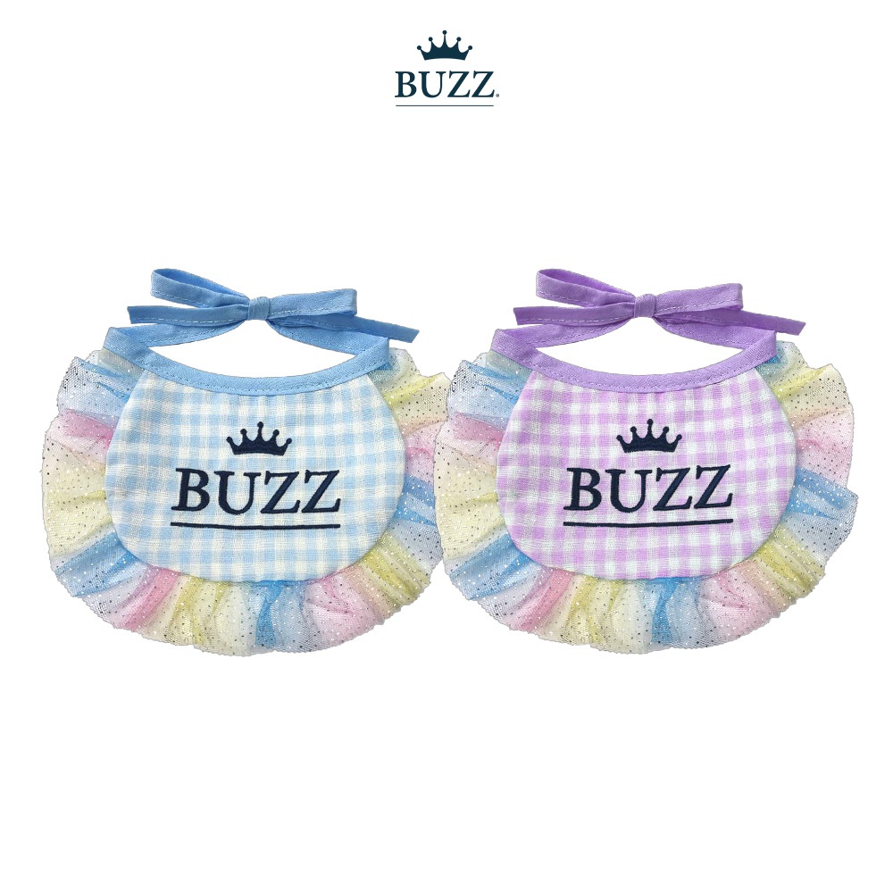 [GIFT] BUZZ ผ้ากันเปื้อนคุณหนู สำหรับสุนัขและแมว ขนาด M / XL ( คละสี คละแบบ )
