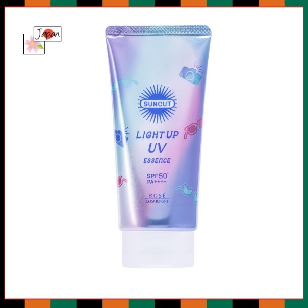 KOSE SUNCUT Light Up UV Essence SPF50+ 80g