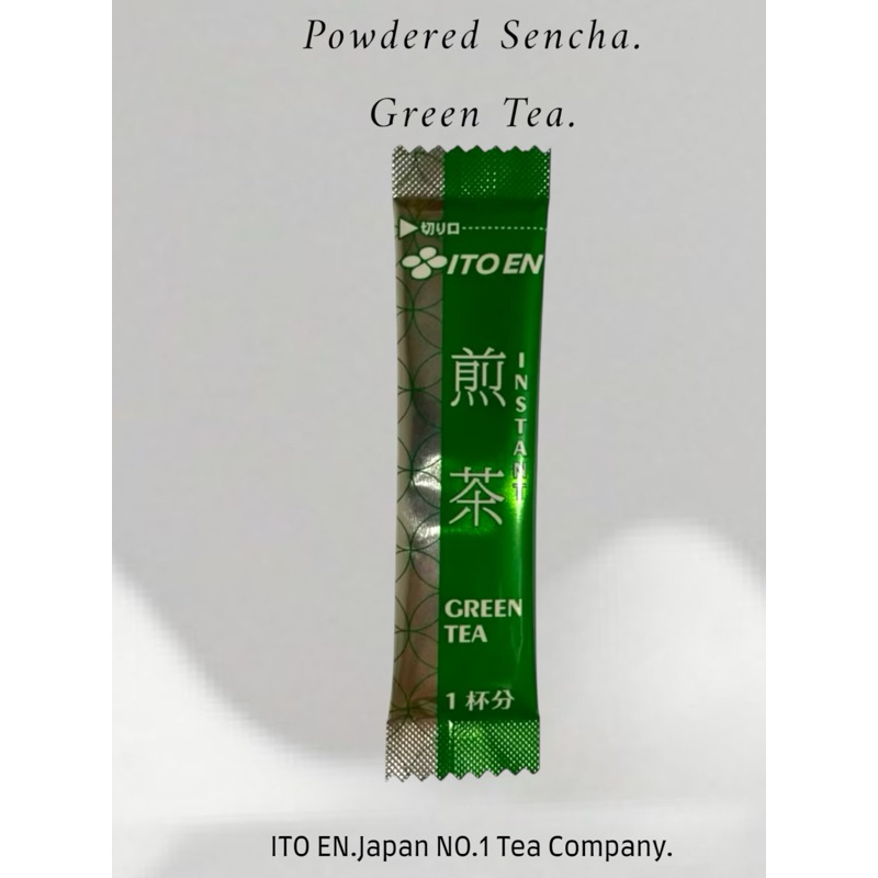 ชาเขียวเซนฉะ จากอิโตเอ็น แบบแยกซอง ขนาด1 แก้ว