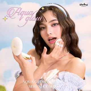 [💜ลด50%ในไลฟ์|ส่งด่วน💜] คุชชั่นเซรั่มมักเน่ ไข่มุกดำ ไข่มุกขาว Makne Cushion Serum คุชชั่น ปกปิด เบาบาง สบายผิว ไม่เยิ้ม