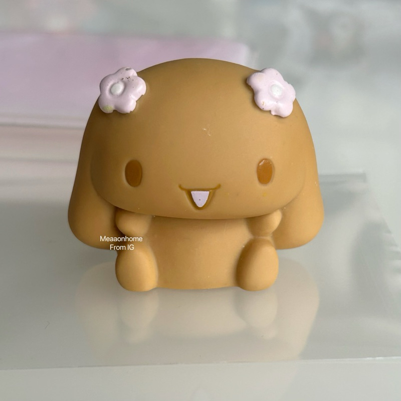 Cinnamoroll Mocha Figure, Vintage Sanrio 2005 โมเดลยางสะสม