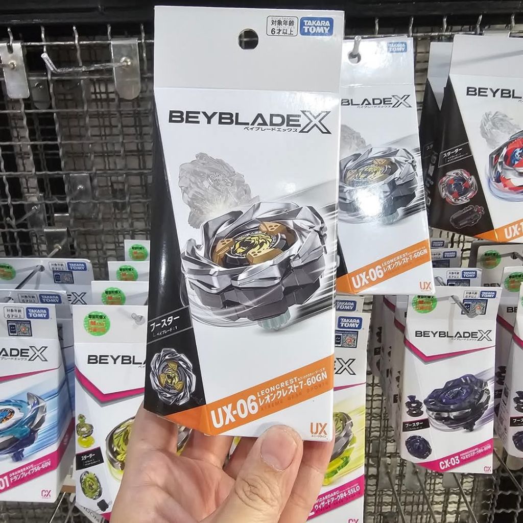 [Beyblade] ของแท้ !! TAKARA TOMY Beyblade X Booster UX-06 Leon Crest 7-60GN ของแท้!!