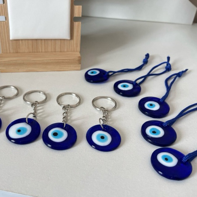 นัยตาปีศาจ Evil eye กระจกแท้ นำเข้า