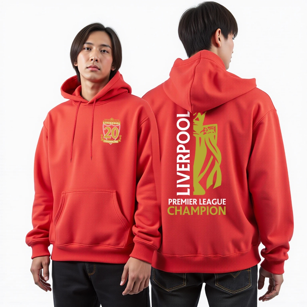 ใหม่!! เสื้อฮูดแดง ฉลองแชมป์ LIVERPOOL 2025 ส่งEMS
