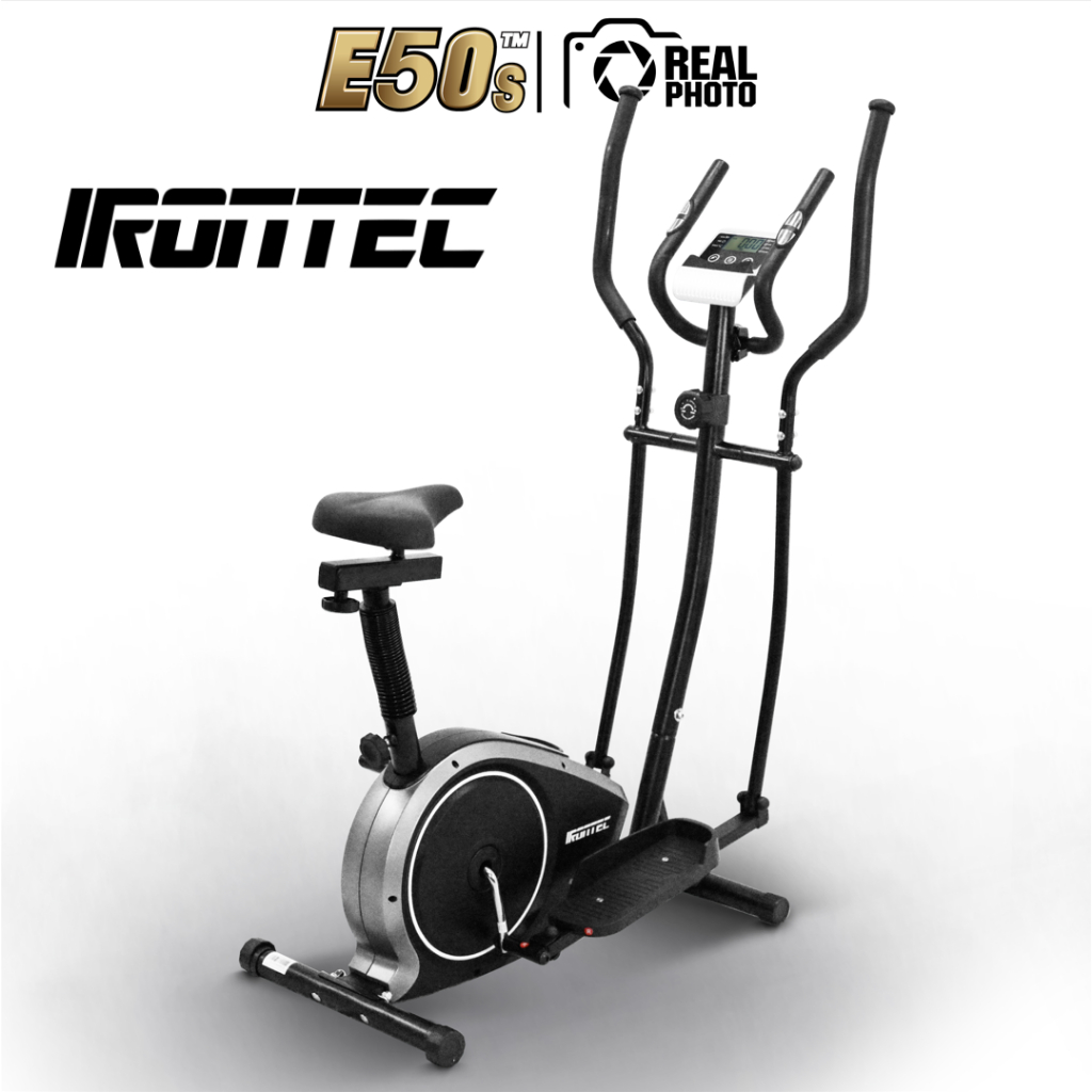 เครื่องเดินวงรี รุ่น E50S - เครื่องออกกำลังกาย แบรนด์ IRONTEC