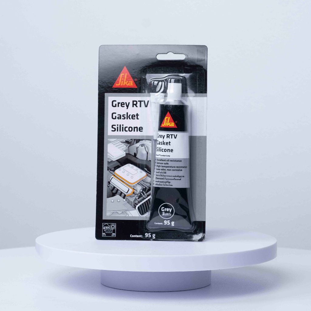 [พร้อมส่ง] Sika Grey RTV Gasket Silicone กาวยาแนวปะเก็น ทนความร้อนสูง ทนน้ำมัน ไม่กัดเครื่องยนต์