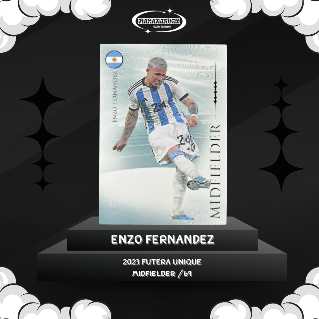 Enzo Fernandez 2023 Futera Unique Midfielder /69