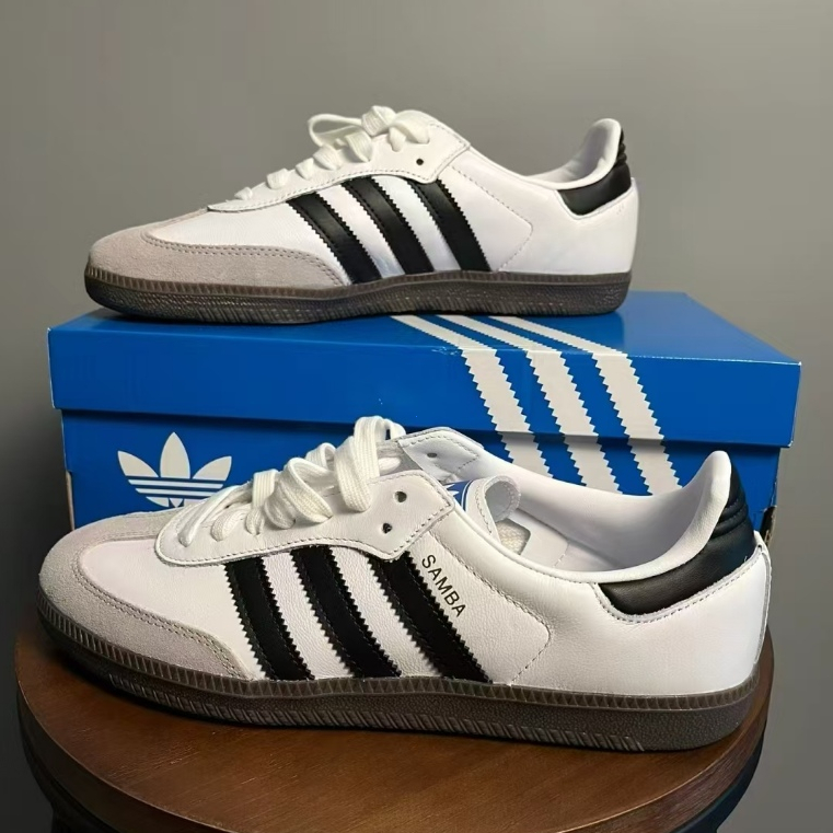 Originals Samba OG【ของแท้💯】 รองเท้าผู้ชายคุณภาพดีรองเท้าผู้หญิงฝึกหัดเยอรมนีรองเท้าลำลองรองเท้าคู่พิเศษ