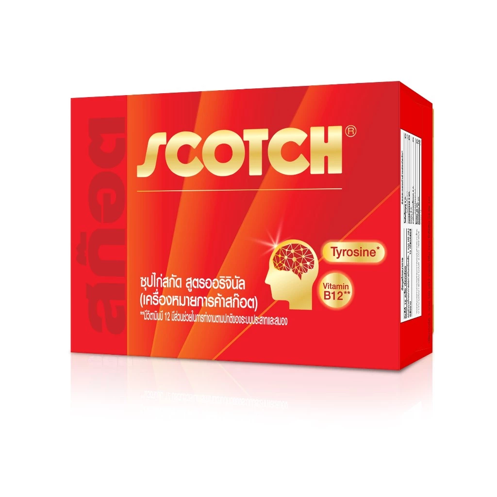 Scotch สก๊อต ซุปไก่สกัดสูตรออริจินัล ขนาด 40 มล. (แพ็ก 12 ขวด) จำนวน 1 แพ็ก Essence of Chicken thumbnail 3