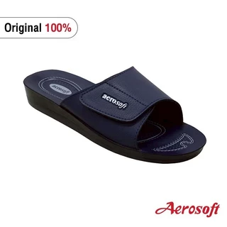รองเท้าแตะผู้หญิงAerosoft (แอโร่ซอฟ)เพื่อสุขภาพ พื้นนุ่มใส่สบายรองเท้าแตะลำลอง เปิดส้นรุ่น รุ่นLA2102