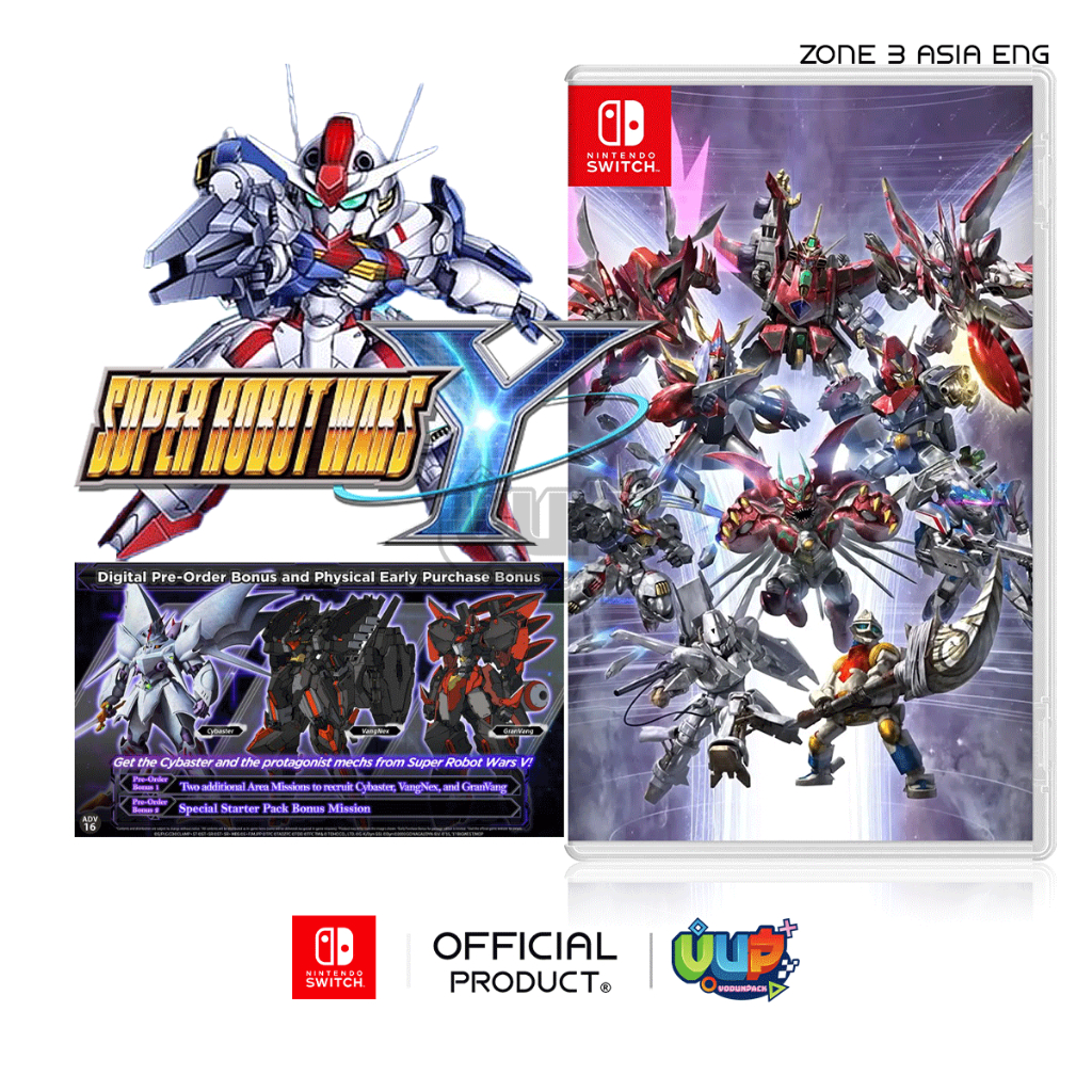 [พร้อมส่ง] NSW : SUPER ROBOT WARS Y 3 Asia ENG  Nintendo Switch