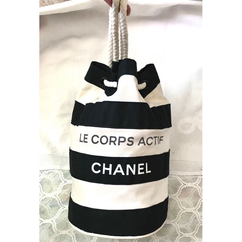 CHANEL MINI CANVAS SLING BAGS ถังชาแนลใบเล็ก