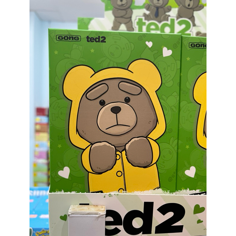 (สุ่ม) Ted2 Bear Plush Pendant