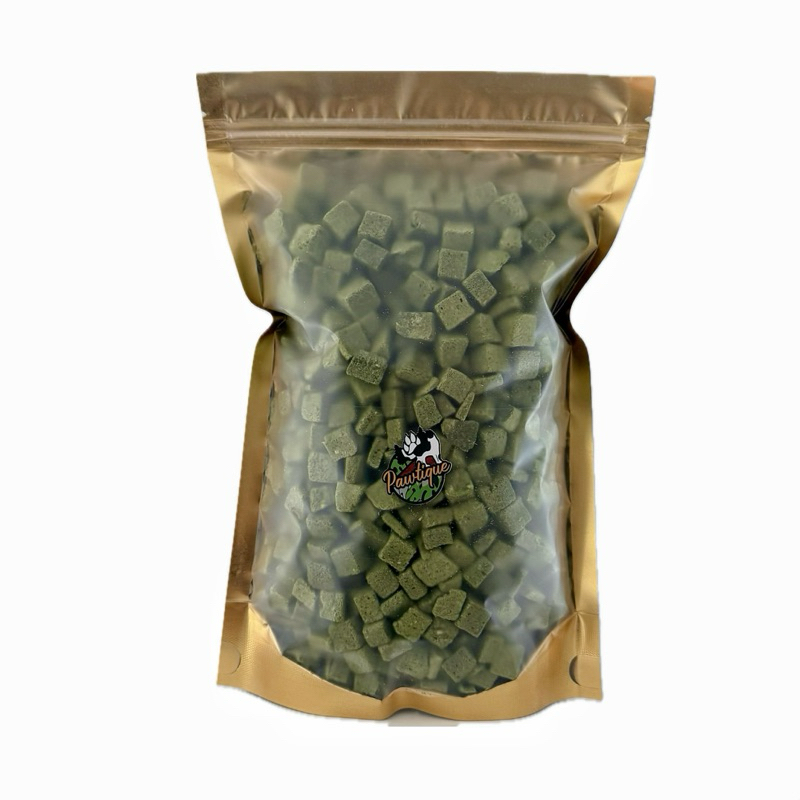 หญ้าแมวฟรีซดราย ขนมแมว หญ้าแมวผสมอกไก่ ขนมฟรีซดราย 100g 200g 300g 500g - รูปที่ 3