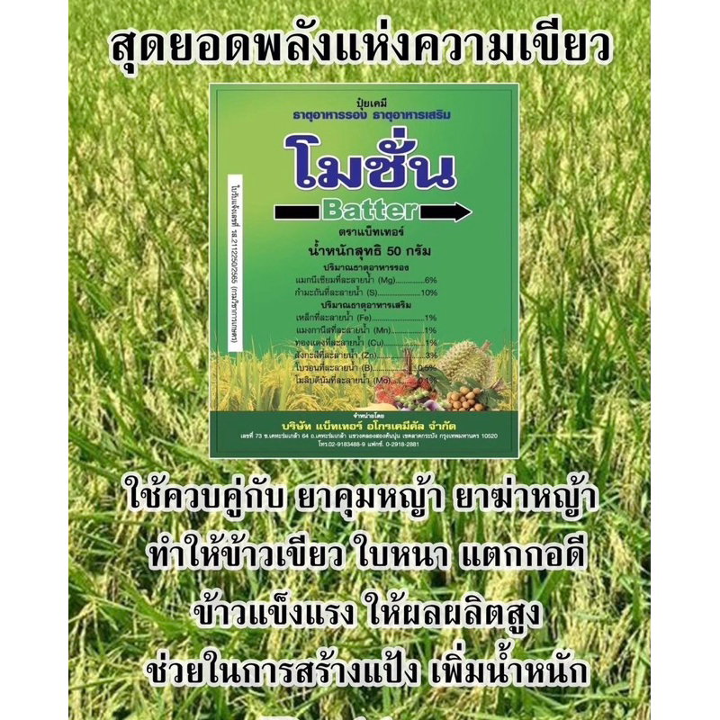 อาหารเสริมแมมมอท ซิงค์ ธาตุอาหารรอง-เสริมพืช