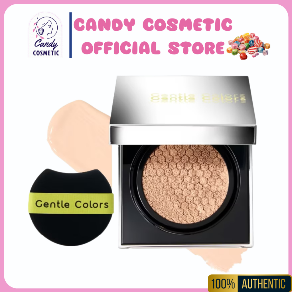 พร้อมส่ง Gentle Colors Ai Cushion SPF50+ PA+++ คุชชั่นเนื้อแมตต์ สวยแนบผิว ปกปิดเนียนกริบ