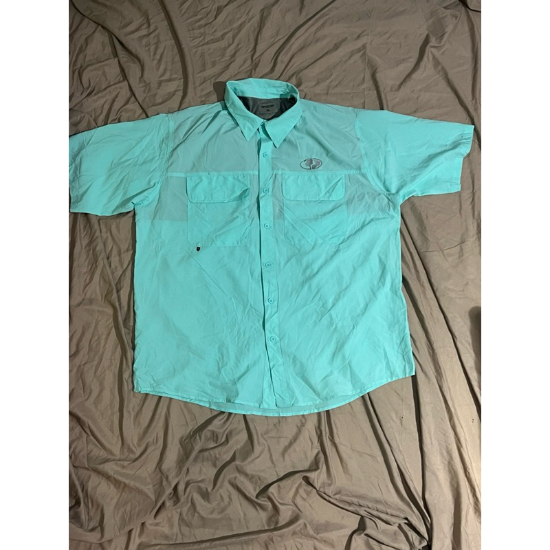 เสื้อเชิ้ตตกปลา Mossy oak อก 53 นิ้ว