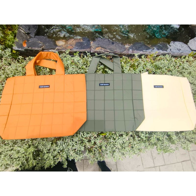 กระเป๋าอเมซอน Amazon oversize nylon bag ของแท้ 100%