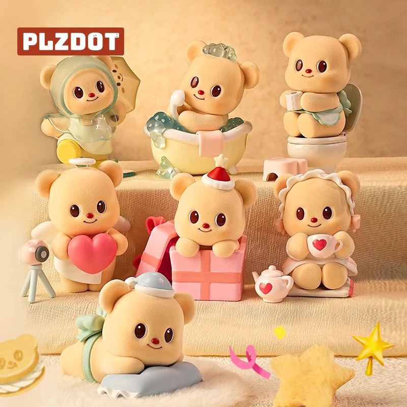 💥สุ่มแยกพร้อมส่ง💥 กล่องสุ่ม Plzdot x ButterBear Leisure Time
