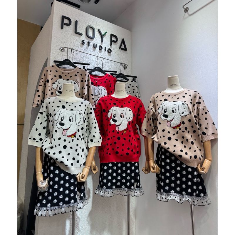 🐾101 Cartoon Set🐾 เซตนิตติ้งงานกาตูนน่ารักมากก เนื้อผ้าหนานุ่มน่าสัมผัส