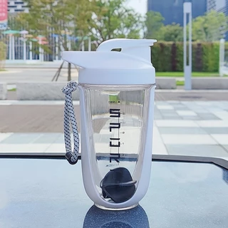 แก้วน้ำ แบบพกพา เชคโปรตีน ชงเวย์ ผสมเวย์ 590ml Sportcup
