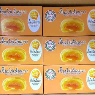 มีส่งด่วนในกทม.🔥ปังปัง เปี๊ยะไข่เค็มลาวา แป้งหอม หวานกำลังพอดี สอดไส้ซอสไข่เค็มฉ่ำๆ 1 กล่อง 12 ชิ้น
