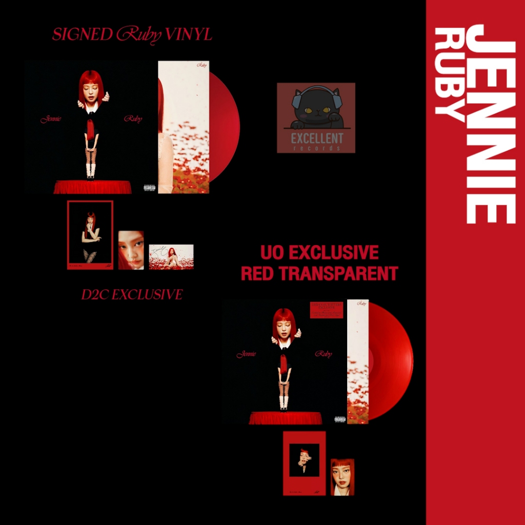 ✈️ PRE-ORDER แผ่นเสียง : JENNIE - RUBY