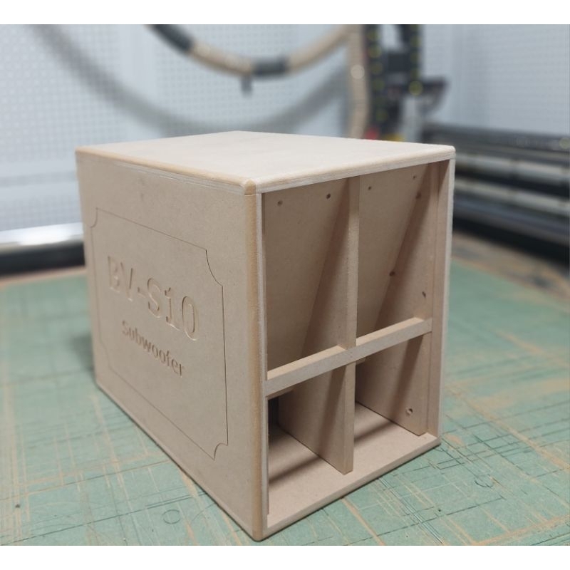 ตู้เปล่า BV 10นิ้ว ไม้MDF 15mm กxยxส 35x45x41cm