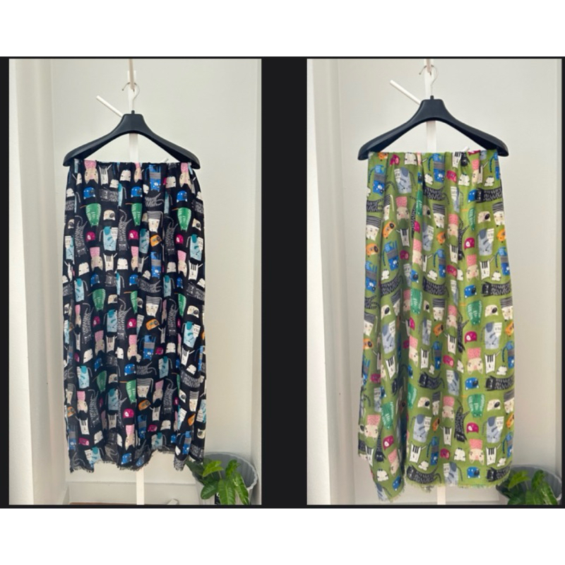 ✅ผ้าพันคอ คลุมไหล่ สีสวยๆ Seri Shop