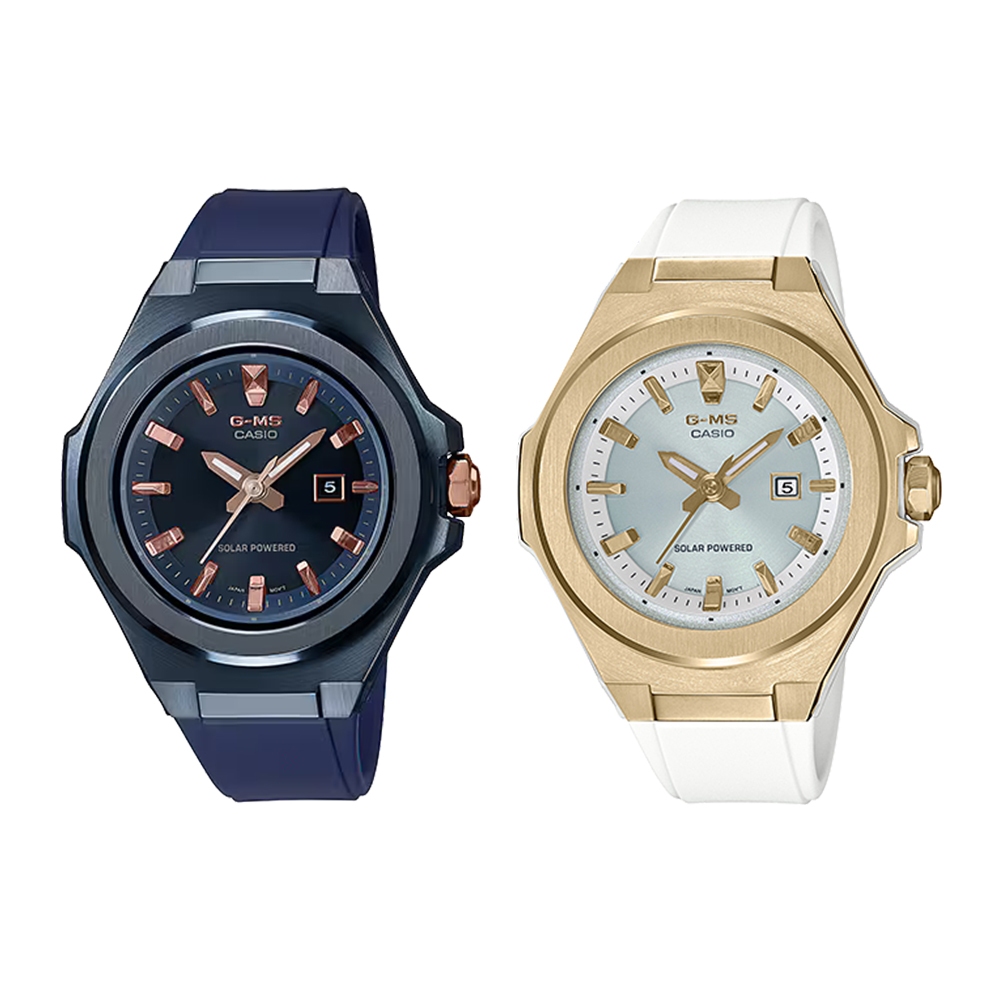 Casio G-MS นาฬิกาข้อมือผู้หญิง MSG-S500 SERIES MSG-S500G-2A2 , MSG-S500G-7A
