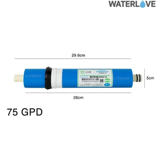 ไส้กรองน้ำ RO Membrane ไส้กรองน้ำดื่มเมมเบรน 75/100/150/400 GPD (กรองละเอียด 0.0001 ไมครอน)