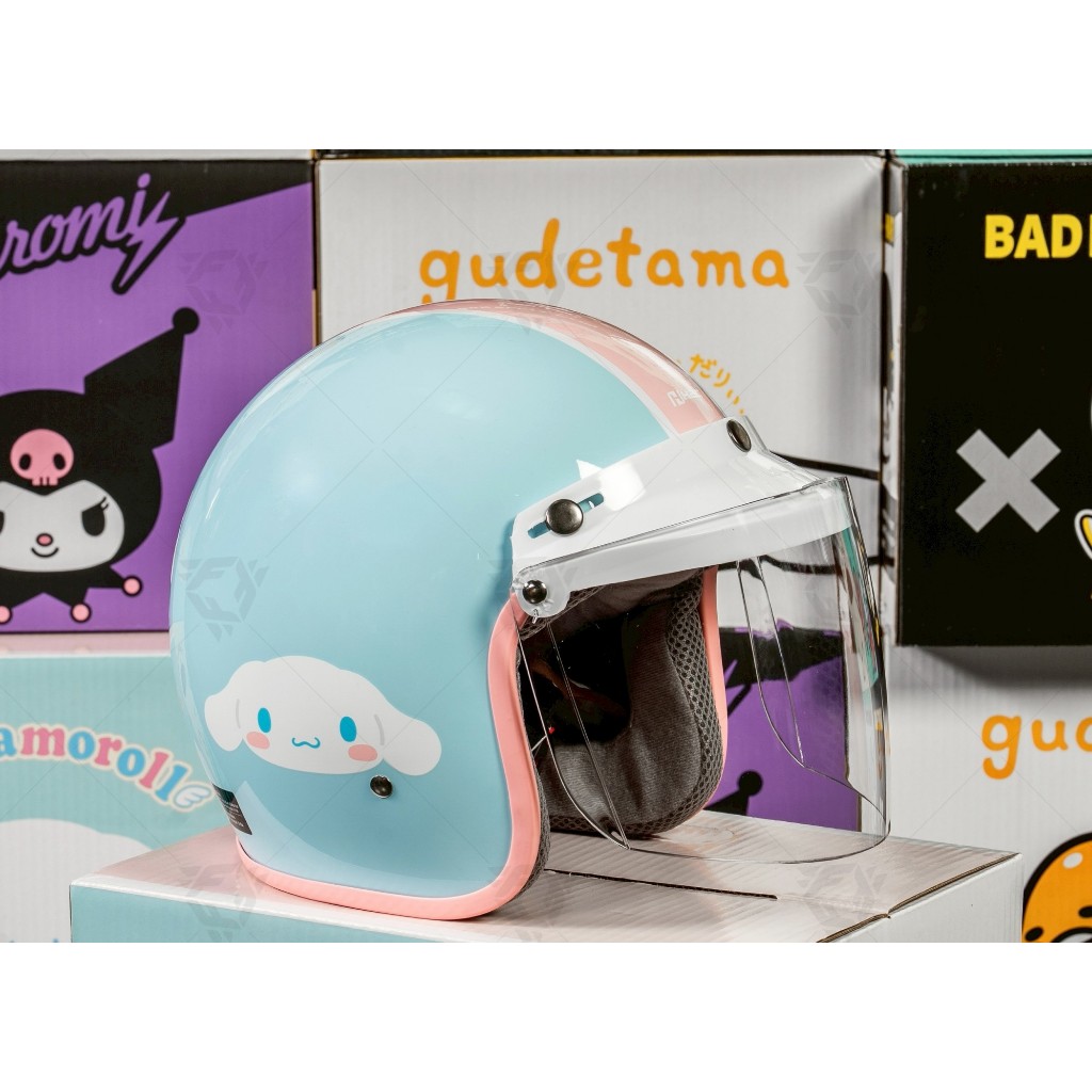 [ชำระเต็มจำนวน]หมวกกันน็อค H2C :Sanrio ปี 2025 ลายลิขสิทธิ์ใหม่
