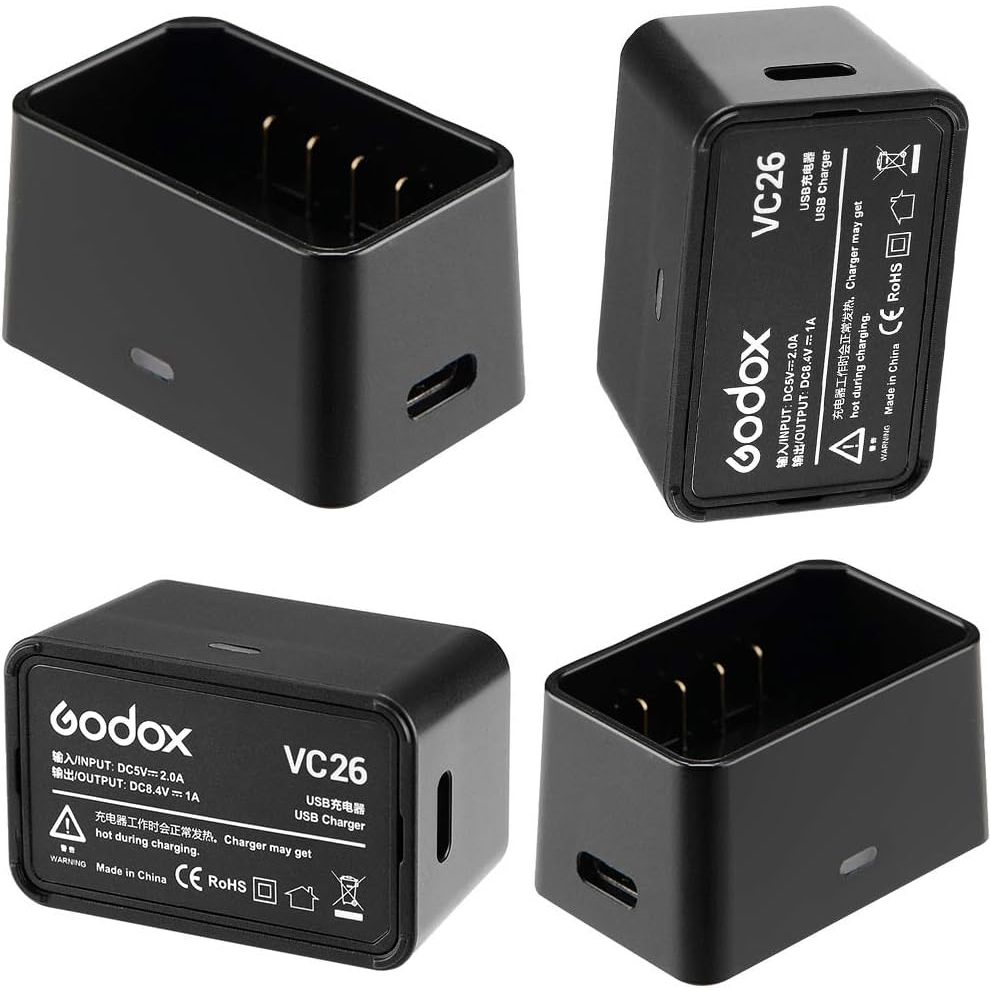 Godox VC26 USB Charger DC Input 5V / DC Output 8.4V  forGodox VB26 / VB26A / VB26B รับประกัน1ปี