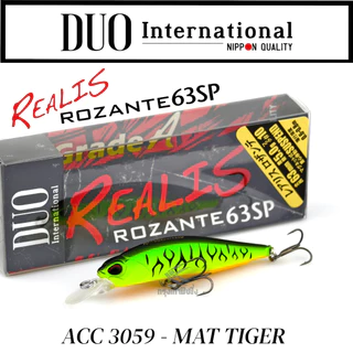 เหยื่อปลอม DUO Realis Rozante 63SP ของแท้