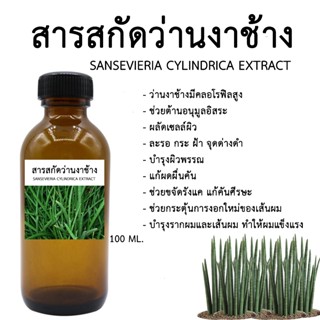 สารสกัดว่านงาช้าง 100 ML. (สารสกัดสำหรับใช้ในเครื่องสำอาง)