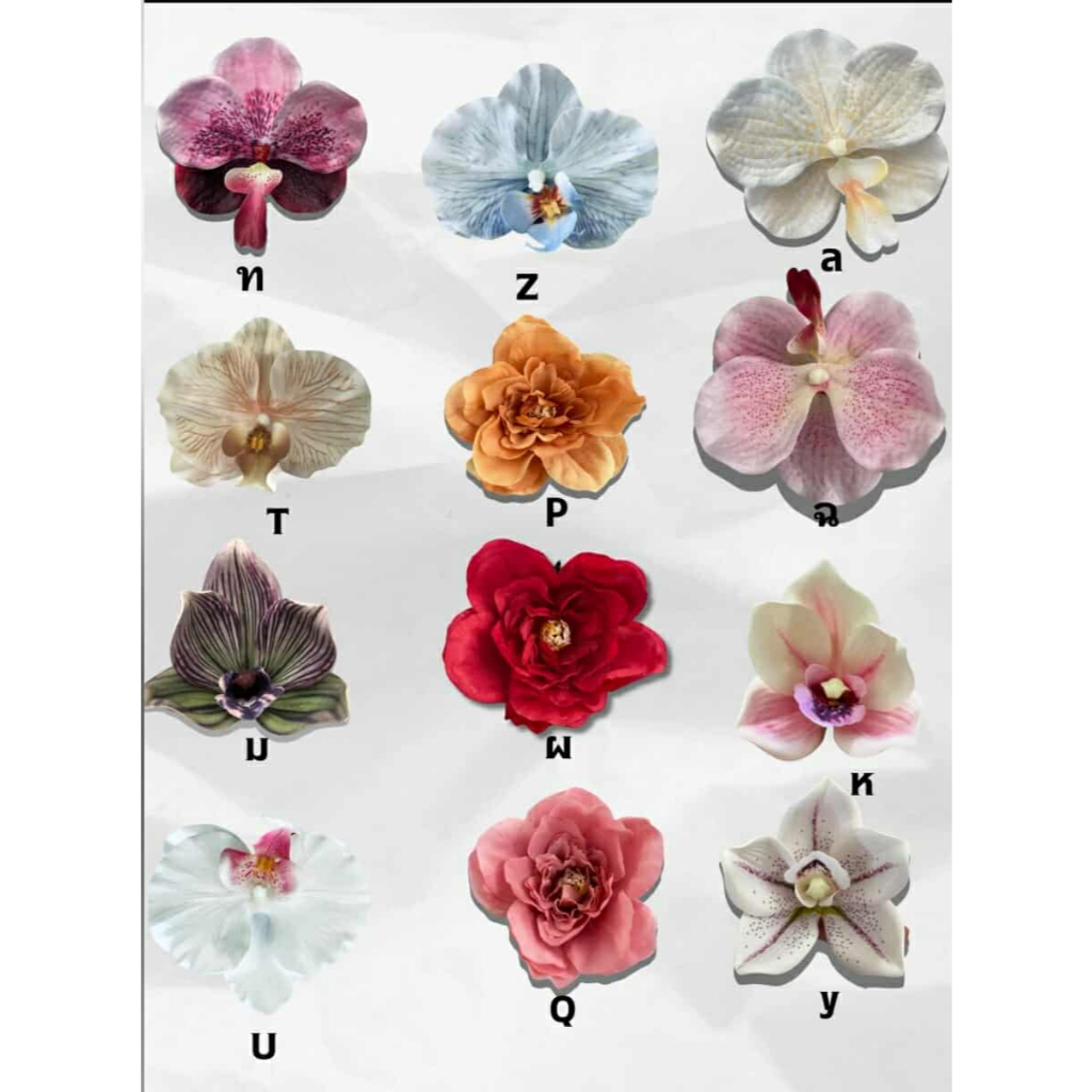 [📢แจกคูปองในไลฟ์] ดอกไม้ ผีเสื้อ ติดรองเท้า**ขายเป็นคู่**เทปตีนตุ๊กแก