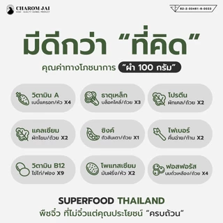 ผำอบแห้ง 100% (ตราชโลมใจ) เกรด GMP ไข่ผำธรรมชาติ บดละเอียด 100 กรัม 2 กระปุก