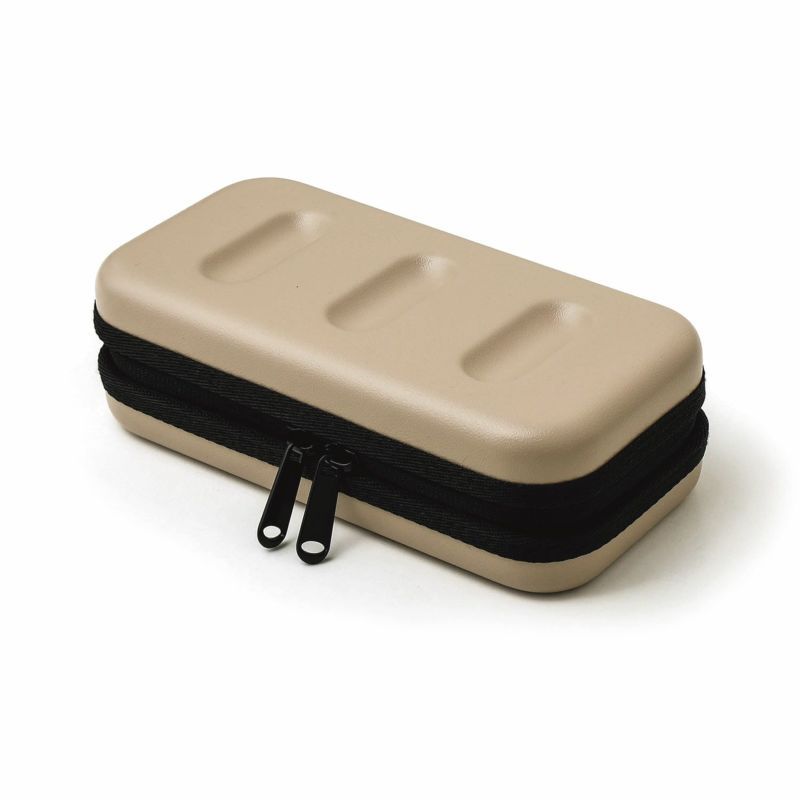 nahe Hard Shell Case Small Beige (HGB277-BE) / เคสกันกระแทกสำหรับจัดเก็บสิ่งของ ขนาด S สีเบจ แบรนด์ nahe ประเทศญี่ปุ่น
