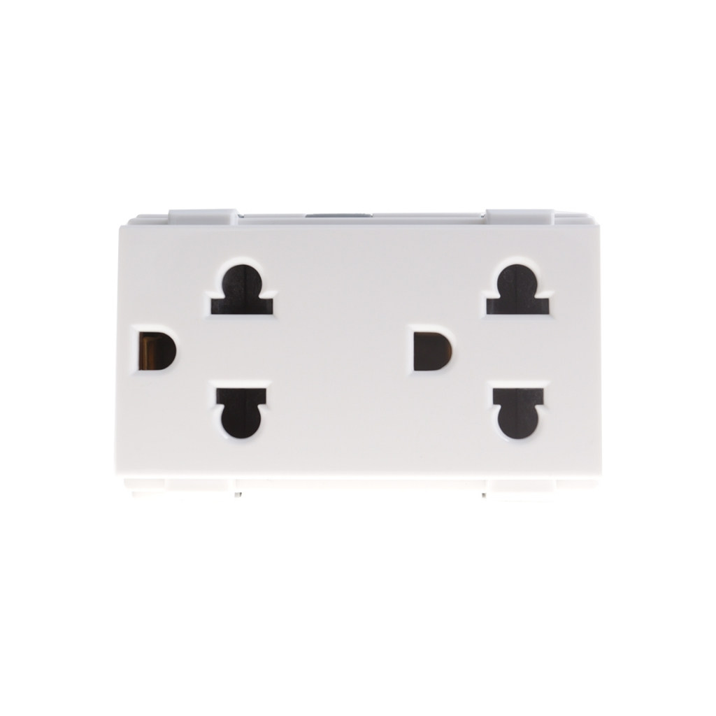 HACO ปลั๊กกราวด์คู่ รุ่น W8416V2