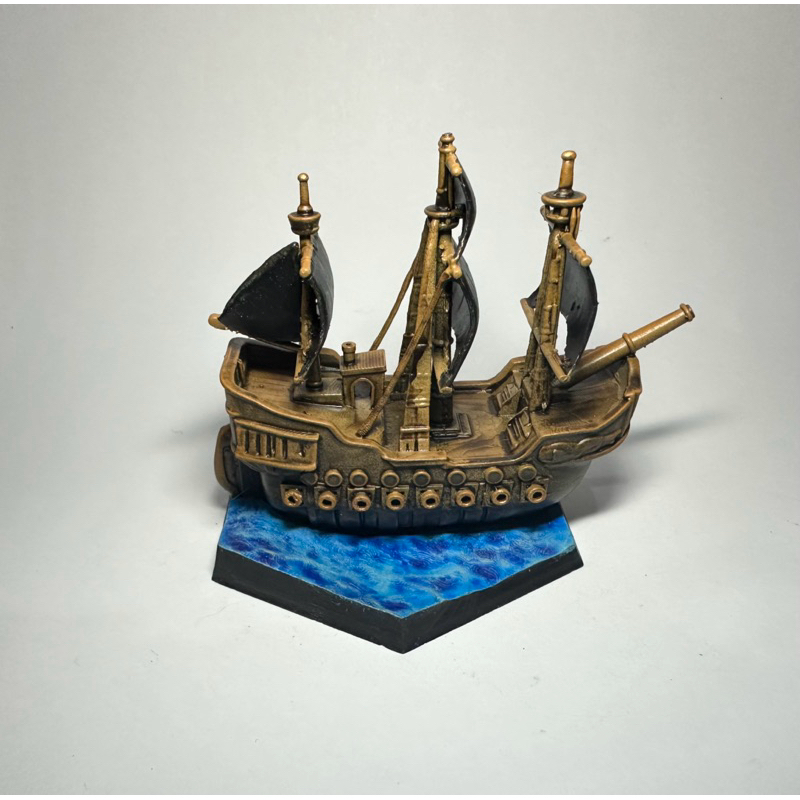 [Resin] Feed the Kraken Board Game (EN/TH): Pirate Ship - ชุดอัพเกรด 3D เรือ สำหรับเกมคนคลั่งสังเวยค