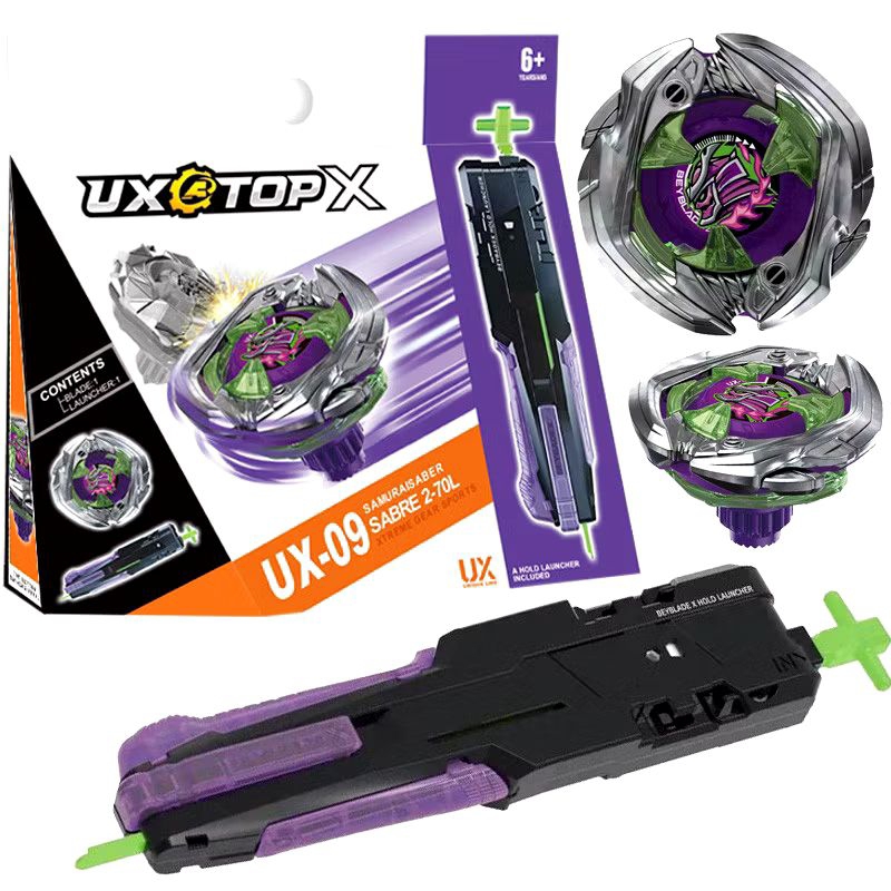 (พร้อมส่งไทย)เบย์เบลดX UX-09รุ่นไหม่ สินค้าคุณภาพ มาพร้อมที่ชู๊ทแบบไหม่และด้ามจับสุดเท่มีให้เลือกหลายแบบ