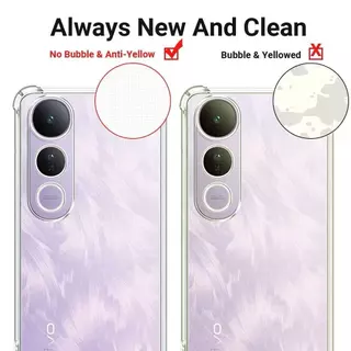 เคสใส กันกระแทก สำหรับ VIVO V50lite V50 Y04/Y04S Y29s Y29 Y39 Y03 Y03T Y18 Y100 Y200 Y19S Y20 Y12S Y12A Y3S Y21 Y11 018