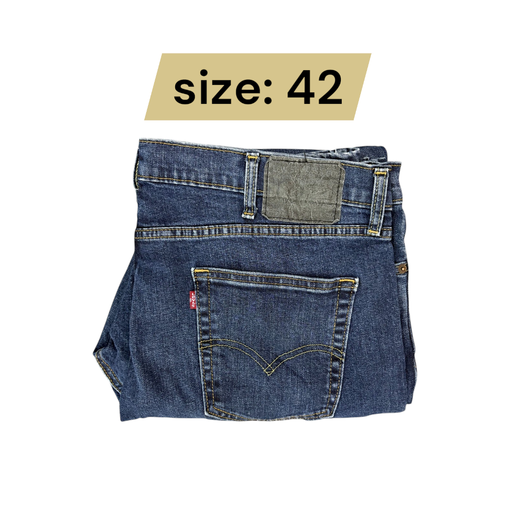 กางเกงยีนส์ ลีวาย 511 เอว42 ยาว 41 ขา 8 มือสอง รหัสs42