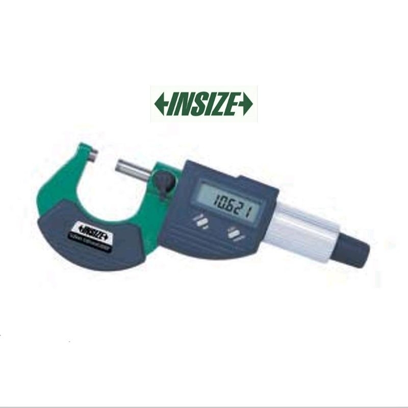 ไมโครมิเตอร์วัดนอก ดิจิตอล 0-25, 25-50, 50-75, 75-100 mm INSIZE 3109-25A 3109-50A 3109-75A 3109-100A