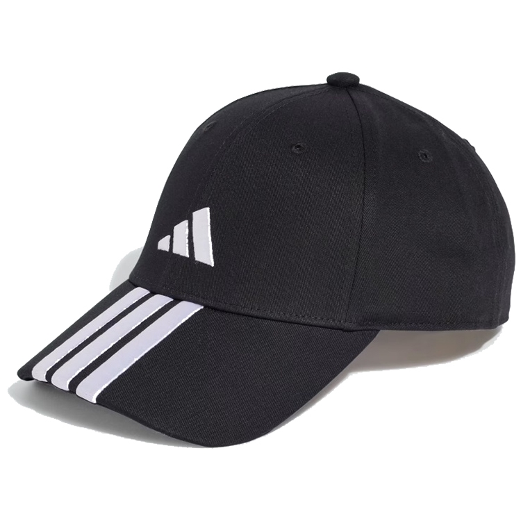 Adidas หมวกเบสบอลอดิดาส Adidas Baseball Cap 3 Stripes New Logo JG1072 (Black/White) สินค้าลิขสิทธิ์แ