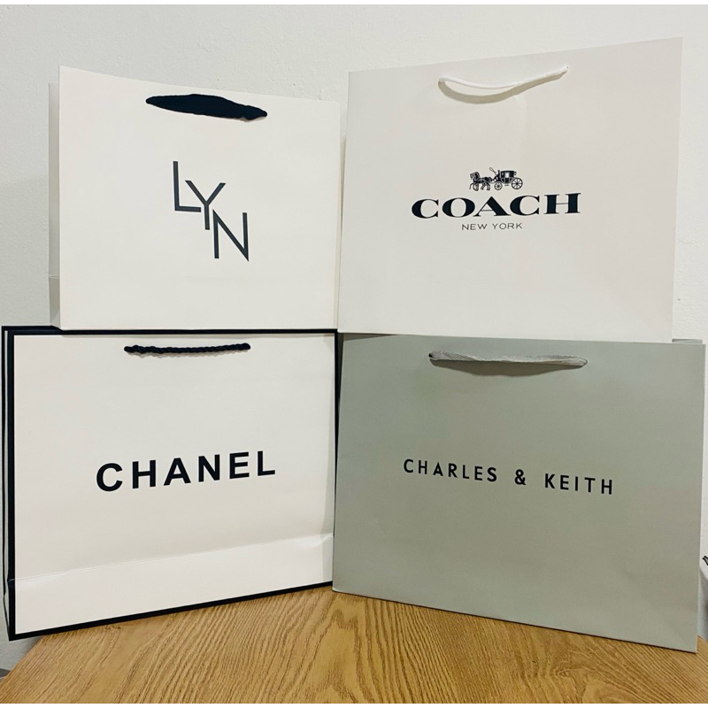 ถุงกระดาษแบรนด์ พร้อมส่ง Paper shopping bag ใบเล็ก ใหญ่