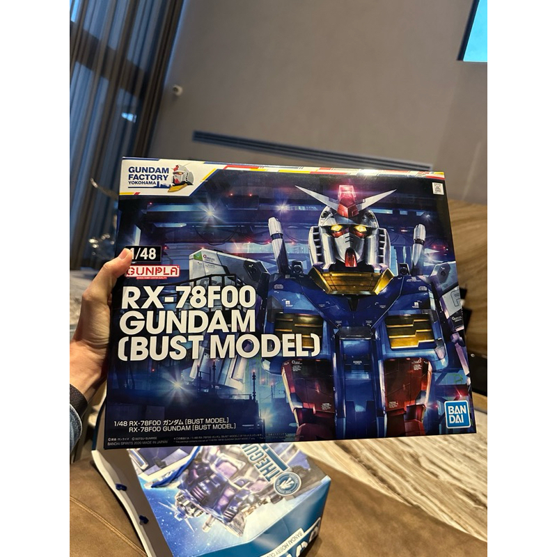พร้อมส่ง] Bandai Gundam Factory Yokohama 1/48 RX-78F00 Gundam (Bust Model)